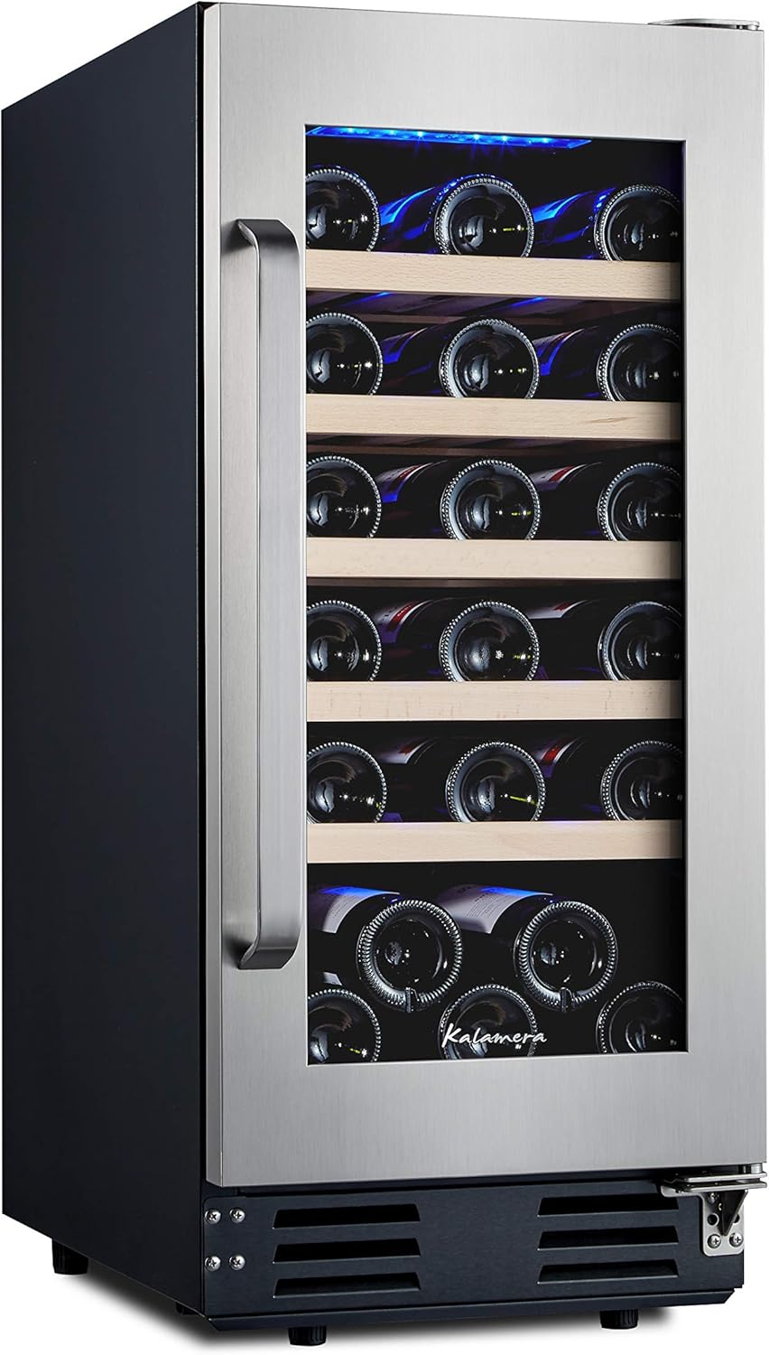 Kalamera 15 Inch Wine Cooler & 24 Inch Wine Refrigerator