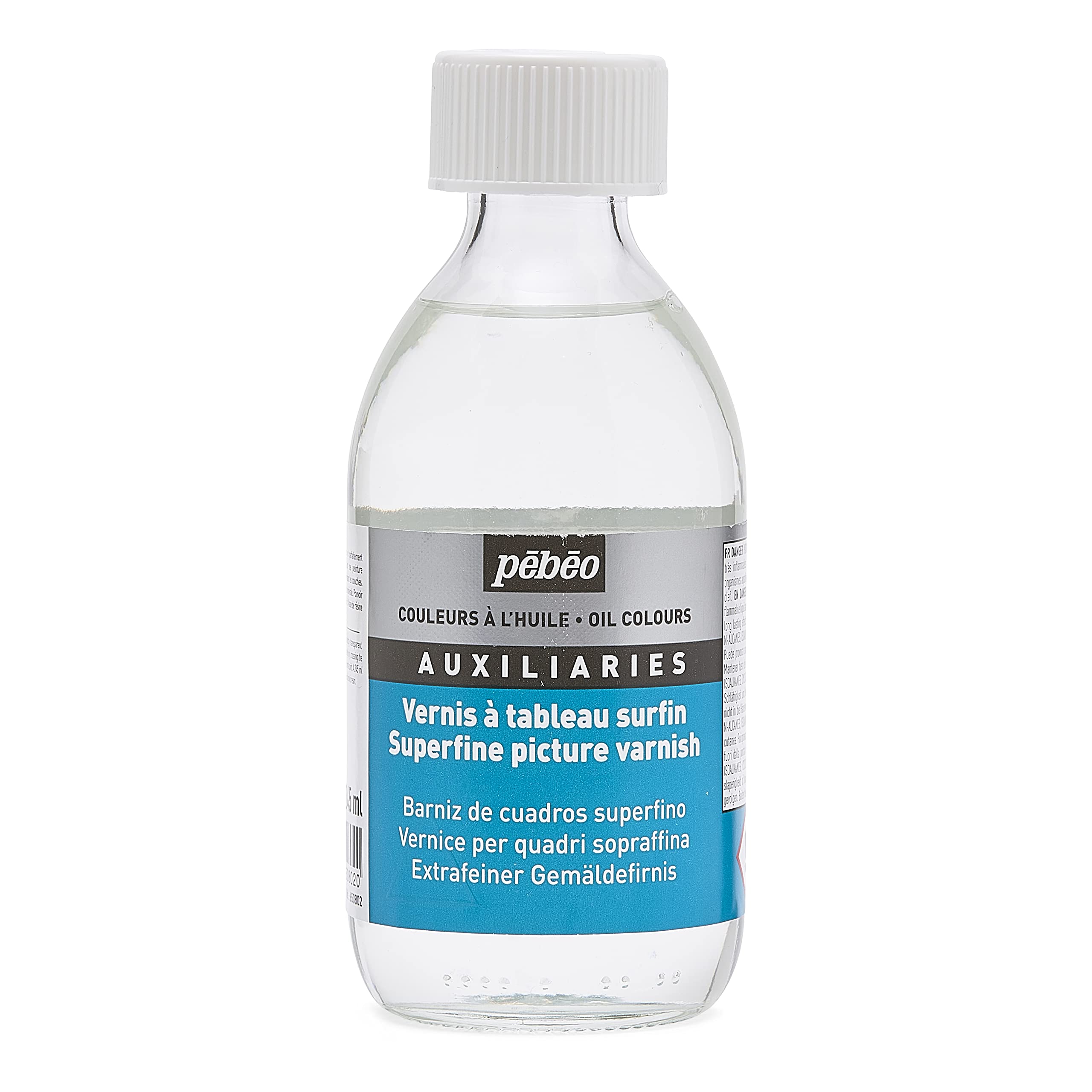 Pebeo 650802 245 ml Superfine Picture Varnish, Transparent