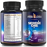 15-in-1 Melatonin Sleep Capsules - Natural Sleep Aids for Adults with Melatonin 5mg and Magnesium Glycinate, Support Sleep Health, Stress Relief with Ashwagandha, L-Theanine,GABA, 5-HTP - 60 Capsules