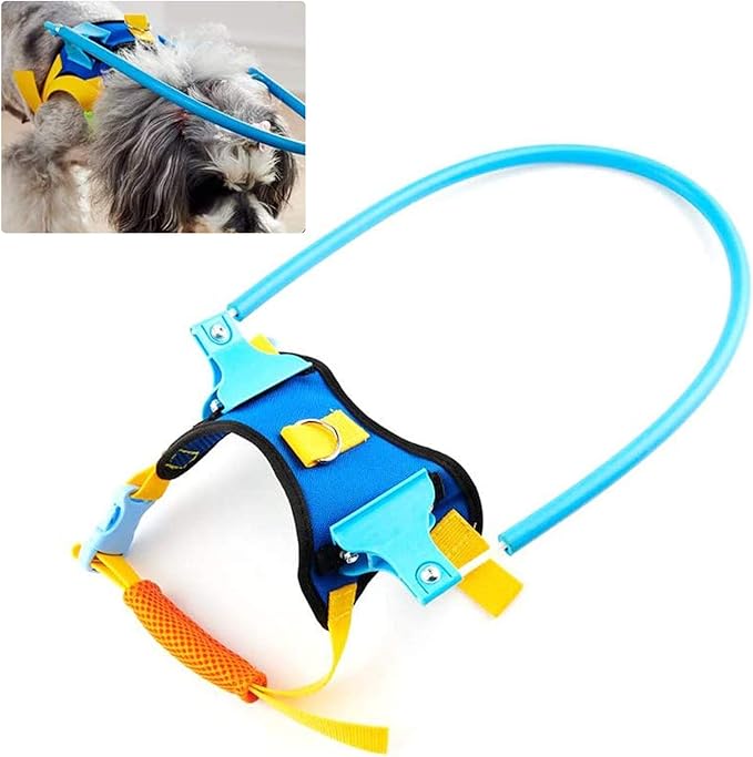 Haploon Arnés para Perro Ciego con arnés, Seguro para Mascotas para