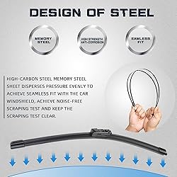 AUTOBOO 26"+16" Windshield Wiper Blade Sets