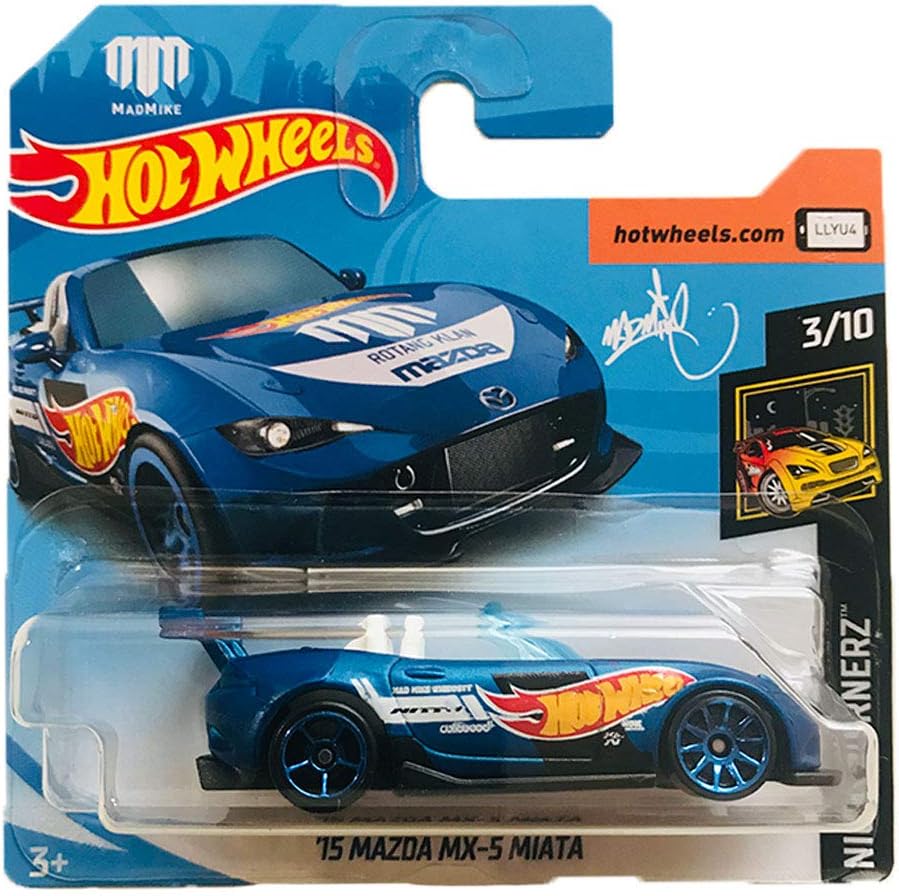 Hot Wheels '15 Mazda MX5 Miata Nightburnerz 167/365