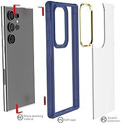 Ghostek Covert Samsung Galaxy S24 Ultra Case Clear