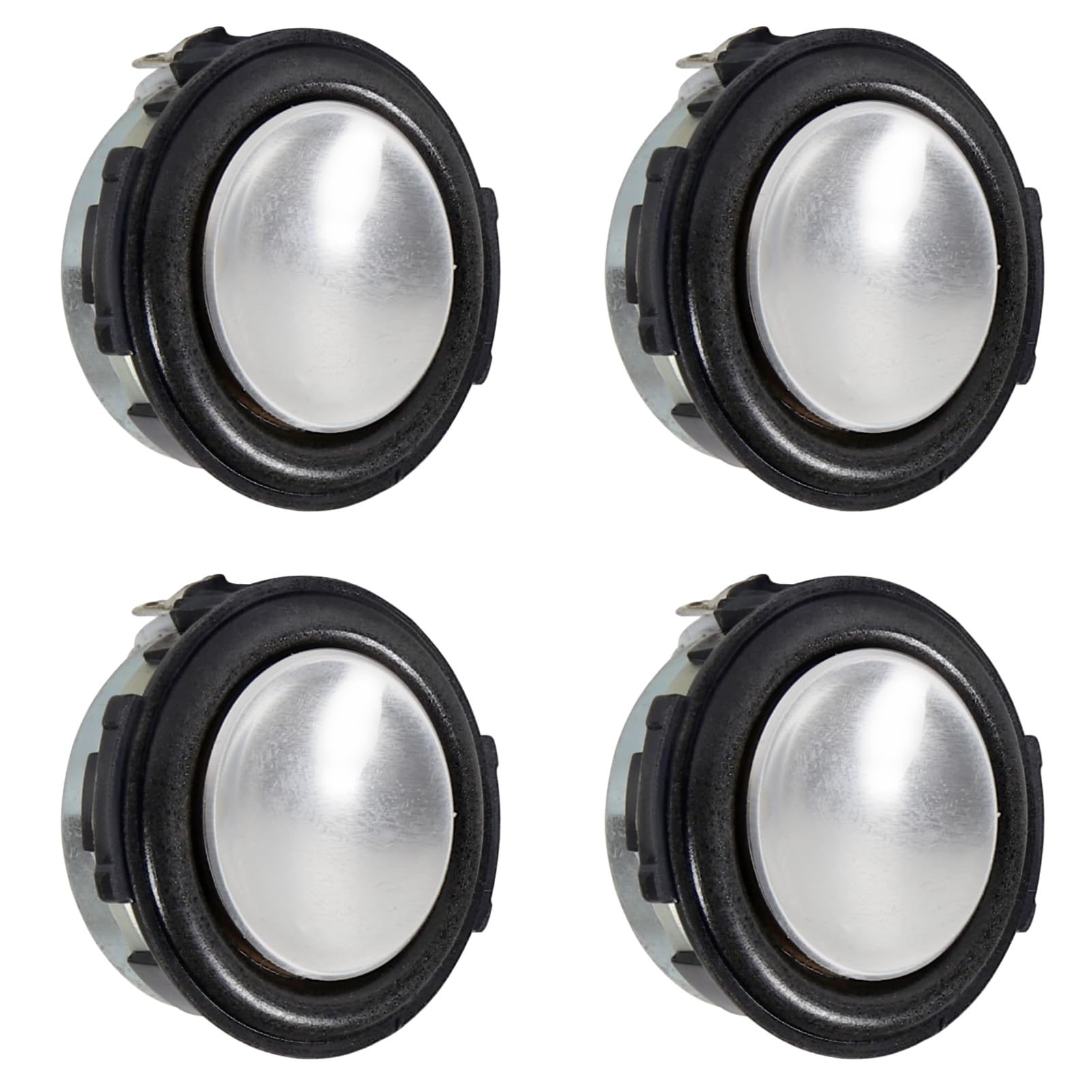 Photo 1 of 4pcs 4Ohm 3W Full Range Audio Speaker Replacement Stereo Loudspeaker Repair Magnet Electronic Speaker Compatible with JBL On Stage Crystal DIY