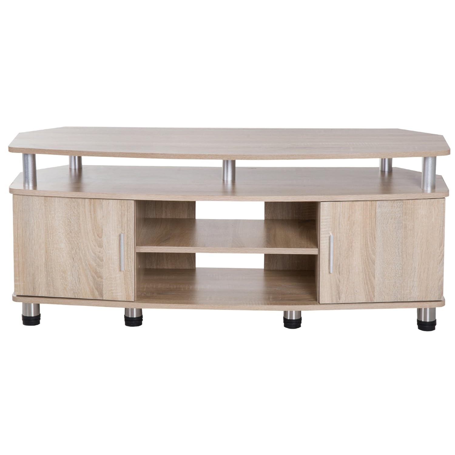 HomCom reg Mesa Soporte De TV Mueble De Comedor Sal oacute n Moderno