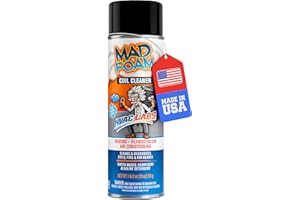 HVAC LABS Crazy Foam AC Coil Cleaner for AC Unit Foaming - HVAC Condenser Coil Cleaner - Evaporator No Rinse or Rinse with Water, Heating & Refrigeration - Break down Grease Oil Dust Dirt (1)