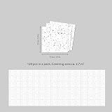WALPLUS 15cm 120pcs Terrazzo Holographic White Tile Stickers Peel & Stick view 4