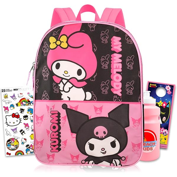 Amazon.com | Fast Forward Hello Kitty My Melody All Over print 10