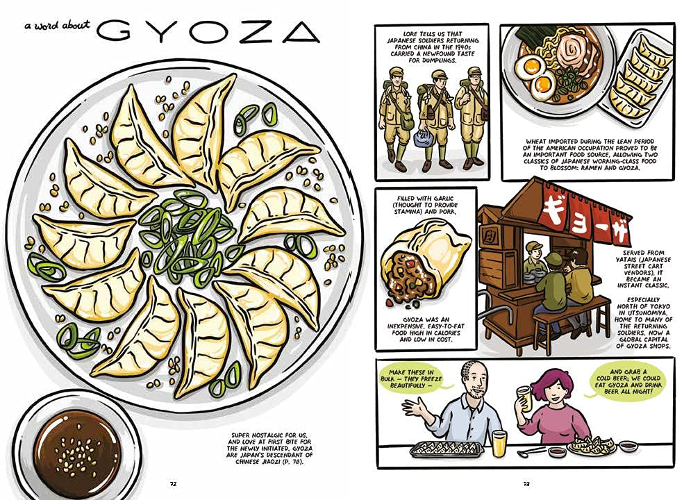 Let's Make Dumplings!: A Comic Book Cookbook