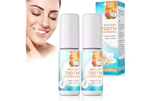 ALSTEN Teeth Whitening Paint, 2 PCS Tooth Paint, Tooth Polish Uptight White, Instantly Get a Shiny Smile, Easy to Apply