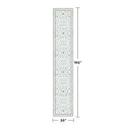 Oushak 3x16 Wide Hallway Runner Rug - Vintage