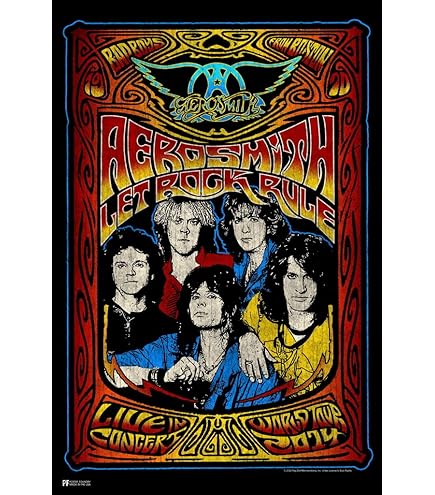 Amazon.com: AEROSMITH REPLICA 1988 CONCERT POSTER: Posters & Prints