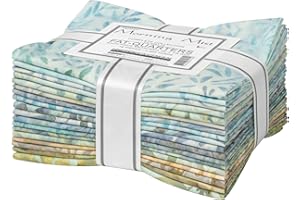 Lunn Studios Artisan Batiks Morning Mist 18 Fat Quarters Robert Kaufman Fabrics FQ-2053-18