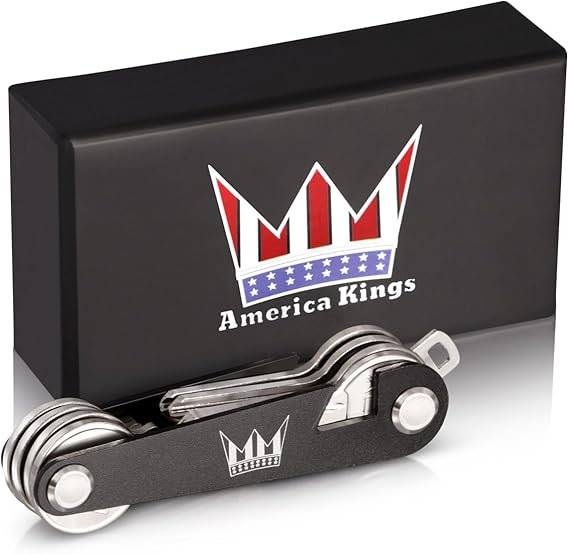 Compact Key Holder, Holds Keys Like a Pocket Knife, Also