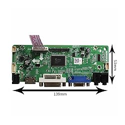 VSDISPLAY VGA DVI LVDs Controller Board 40Pin for