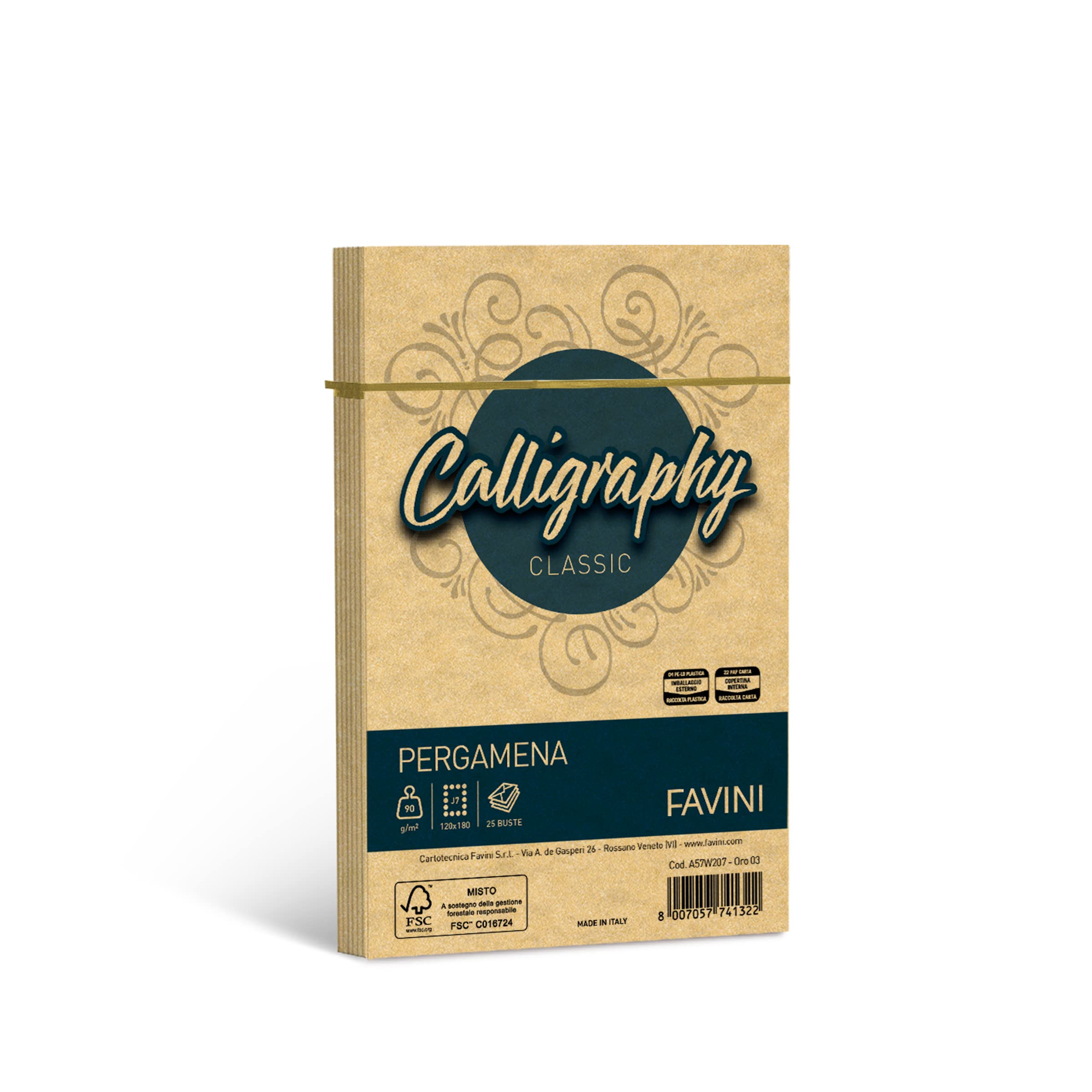 Favini Calligraphy A57W207 Parchment Envelopes