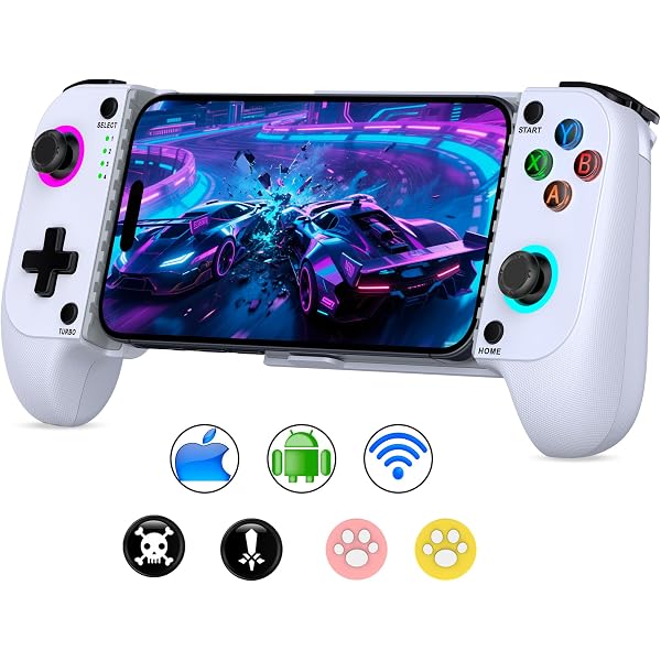 Amazon.com: Mobile Game Controllers for iPhone/Android, Hall Effect Phone Controllers Support Phone Case,Game Controllers for Xbox,for PlayStation,Cloud/Steam Gaming : Video Games Amazon.com: Mobile Game Controllers for iPhone/Android, Hall Effect Phone Controllers Support Phone Case,Game Controllers for Xbox,for PlayStation,Cloud/Steam Gaming : Video Games