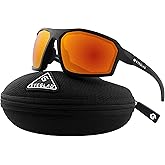 EYEGLAD REV Z87+ Powersports Motorcycle Riding Goggles HD High Contrast UV400 Sports Wrap Sunglasses Safety Glasses