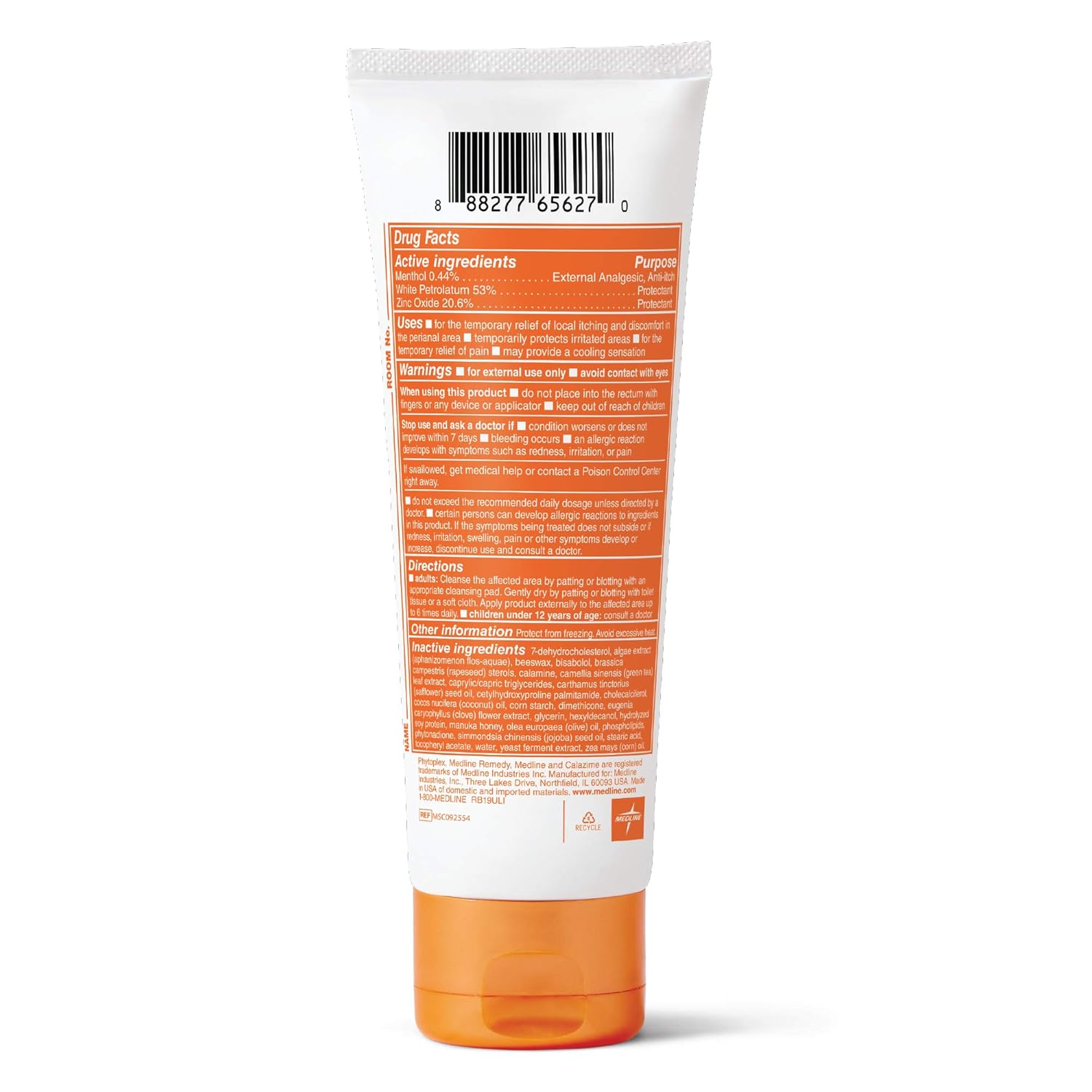 Medline MSC094544 Remedy Olivamine 4 Ounce Calazime Skin Protectant Paste Cream, used with dry chapped skin from diaper rash, incontinence, dermatitis, psoriasis, burns, bites, or rash: Industrial & Scientific
