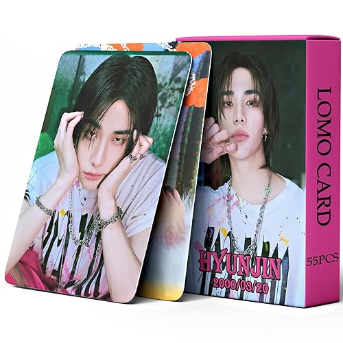 Tarjetas fotográficas de Stray Kids, 55 Uds., nuevo álbum extraño de Stray Kids, tarjeta