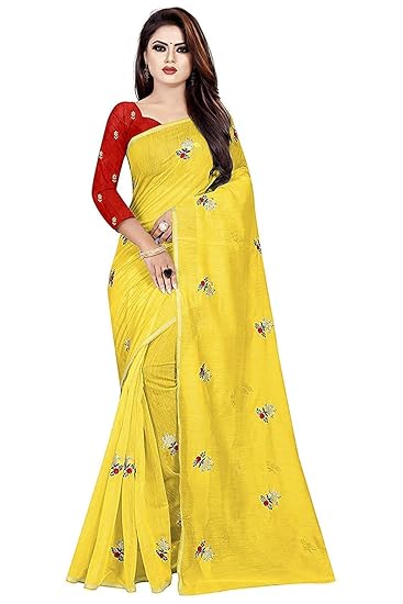 Great Indian Festival 2019 Saree For Women Banglori Cotton Saree With Sequance Work
