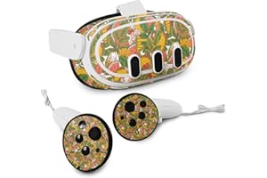 VR Skin Compatible with Meta Quest 3 - Summer Lunch - Premium 3M Vinyl Protective Wrap Decal Cover - Easy to Apply | Crafted 