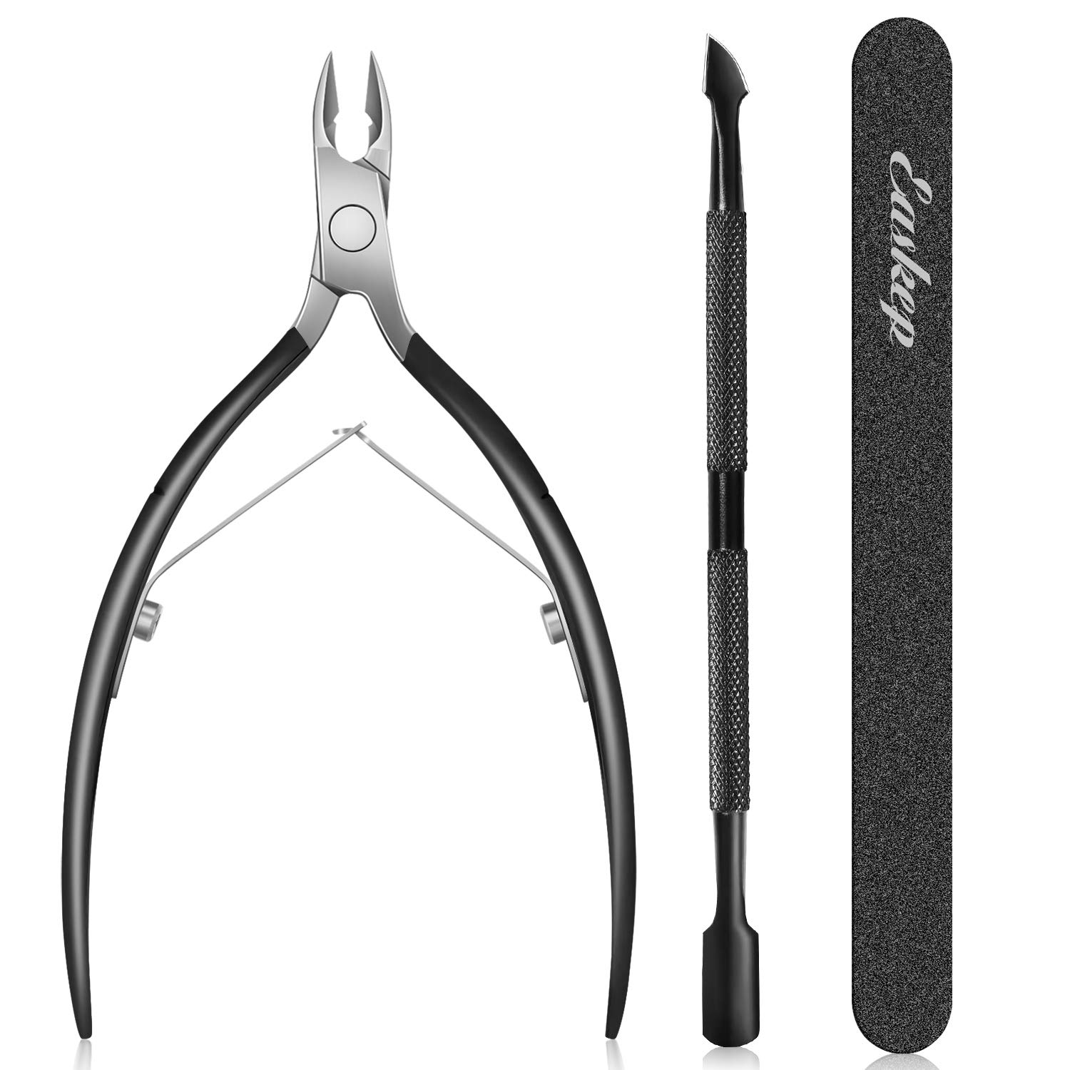 Cuticle Trimmer with Cuticle Pusher, Easkep Cuticle Remover