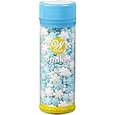 Sprinkles Mix-Christmas Pearlized Snowflakes