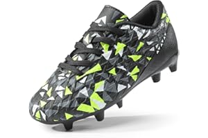 DREAM PAIRS Boys Girls Soccer Cleats Kids Football Shoes