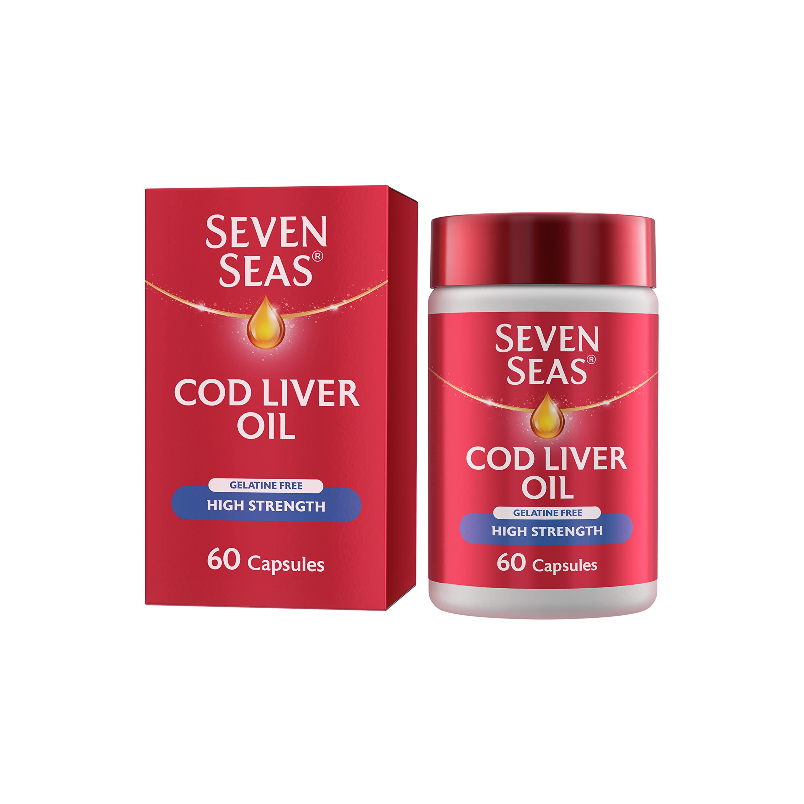 VIÊN DẦU GAN CÁ TUYẾT SEVEN SEAS HỖ TRỢ TĂNG CƯỜNG SỨC KHỎE TỔNG THỂ