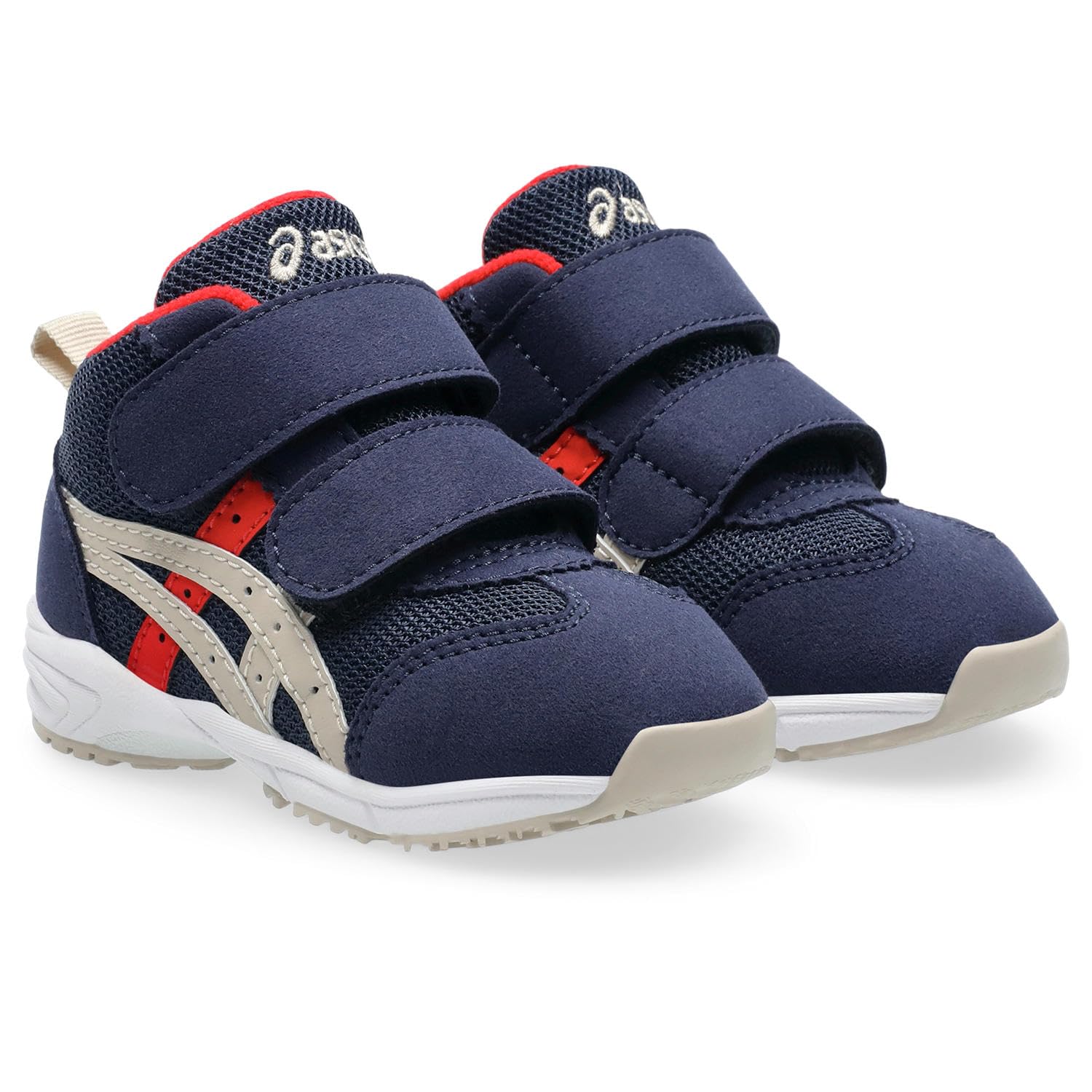 [スクスク] ベビーシューズ ミッドカット ネイビーブルー/ダークベージュ282 14.0 cm商品画像