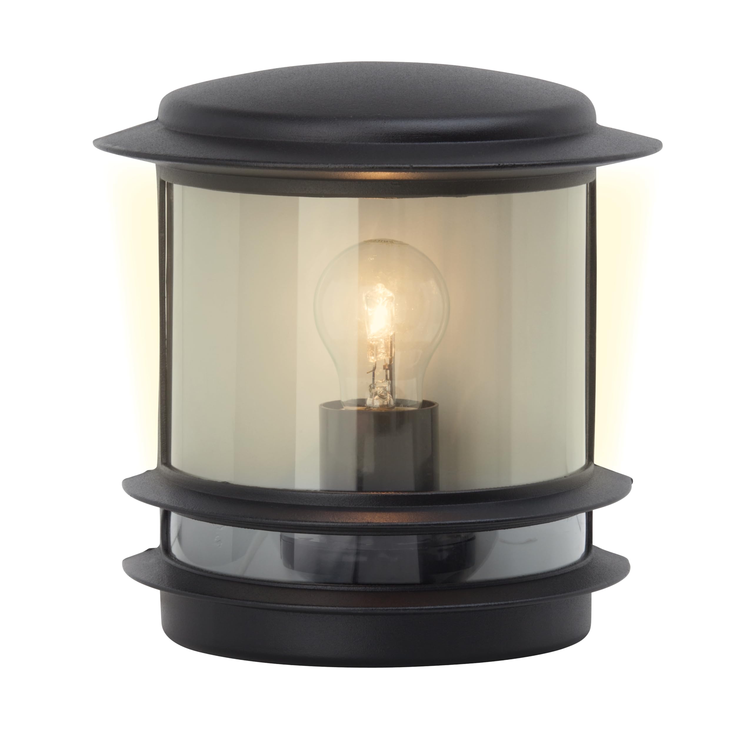 Brilliant Hollywood 47880/06 Exterior Light E27 1x 60 W Die-Cast Aluminium/Plastic Black