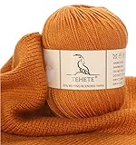 TEHETE Merino Wool Yarn for Knitting 3-Ply Soft