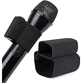 YOUSHARES Handheld Microphone Elastic Sleeve,Compatible with DJI Mic 2 Wireless on Handheld Microphone (Shure SM58, Behringer XM8500) for Clearer Audio for Weddings,Interviews and DJ Hosting