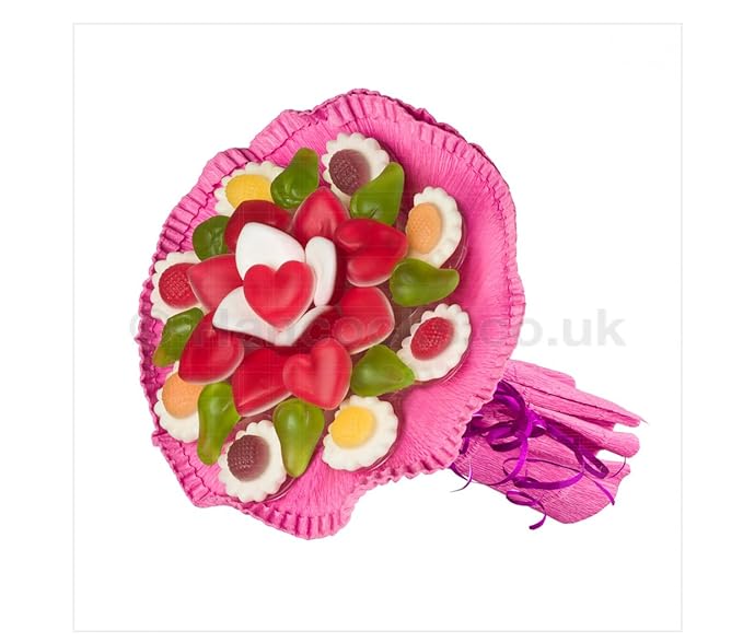 Bonbons Bouquet Amour Coeur En Forme De Fleur Délicieux