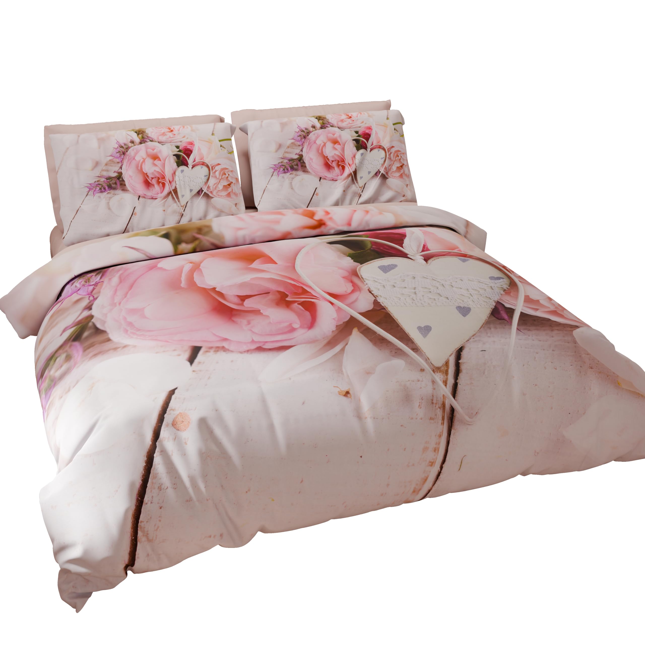 Copripiumino Digitale Tutto Stampato Microfibra Duvet Set, Quilt Covers, Bedding Sets, Satin Fabric, Country Chic Single — image 1