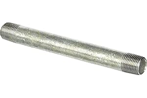 LDR Industries 303 12X7 Pipe Nipple, 1/2-Inch X 7-Inch, Brown