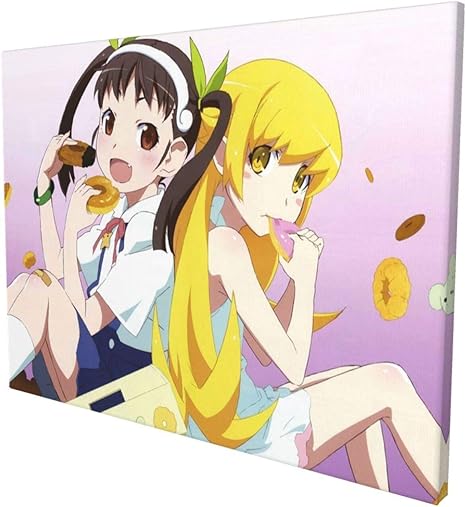 Amazon Co Jp 30 40cm アニメ化物語忍野忍 3 フレームレス 装飾画 高級簡約 客間 玄関 飾りをつける 個性 インテリア 絵 ハイビジョン 写真 壁掛け 横 ホーム キッチン