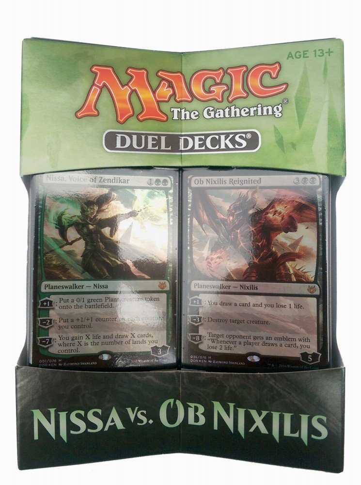 Magic The Gathering 14443 Nissa VS OB Nixilis Duel Deck