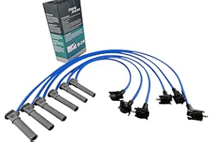 CABLE MASTER 8.2MM High Performance Racing Spark Plug Wires Compatible with Ford Explorer (Sport Trac) Ranger Mazda B4000 Mercury Mountaineer SOHC 4.0L V6 2001-2011 Blue