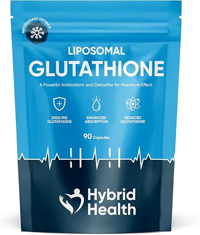 Mystic Nature Liposomal Glutathione Reduced 2000 mg 90 Caps UK Brand