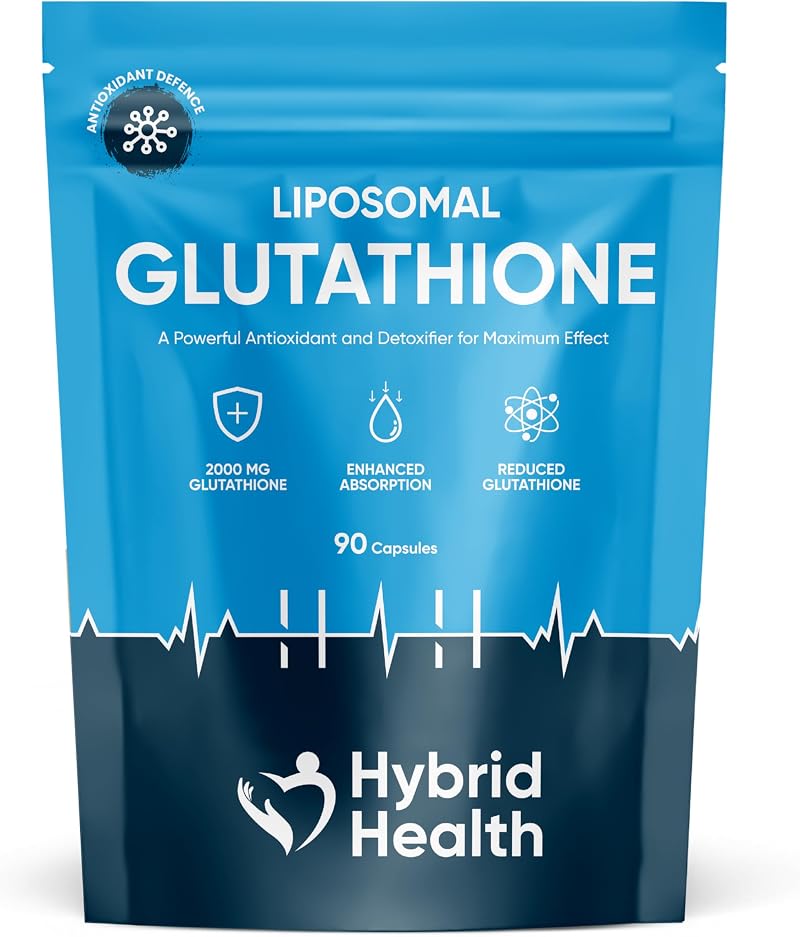 Mystic Nature Liposomal Glutathione Reduced 2000 mg 90 Caps UK Brand