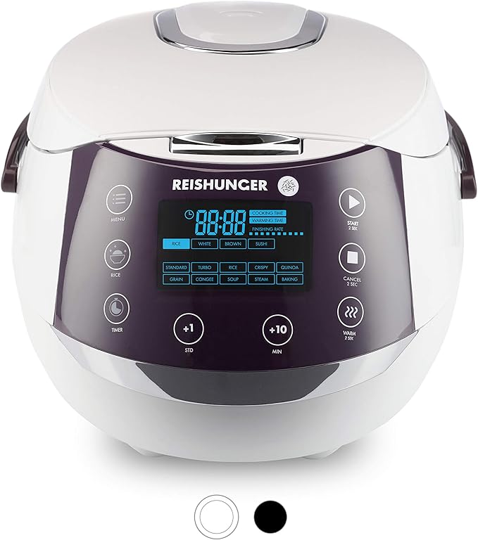 Reishunger Digital Rice Cooker 1.5L, 860W, 220V MultiPurpose Cooker