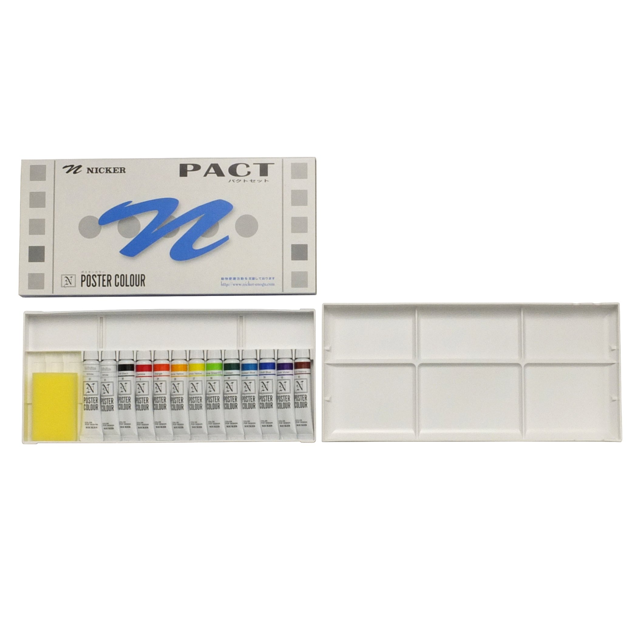 Set of 13 11ml 09362 12 Color Poster Color PJF13 Knicker Set (Japan Import)