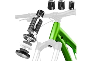 EFEALL AirTag Bike Mount for Air Tag, Anti-Theft Bike Airtag Holder for Front Fork Inner Diameter 22-38mm (0.86-1.49''), Hidden & Stable Bicycle Airtag Holder, Waterproof Apple AirTag Bicycle Mount