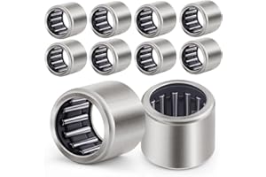 XIKE POWER UNLIMITED TRANSPORT XIKE 10 Pcs HK1012 10x14x12mm Needle Roller Bearings Open Ends.