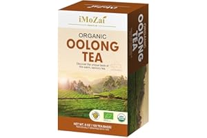 Imozai Organic Oolong Tea Bags 100 Count Individually Wrapped