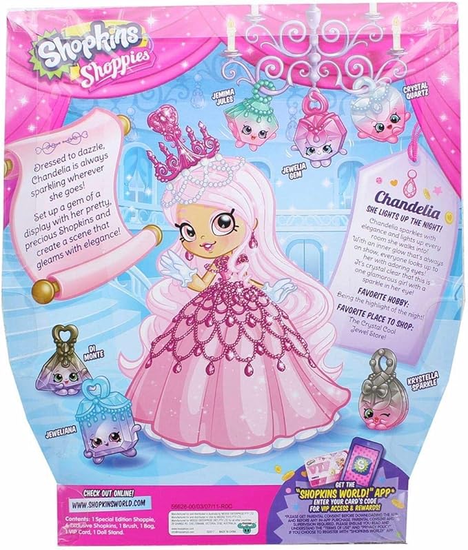 shopkins chandelier doll