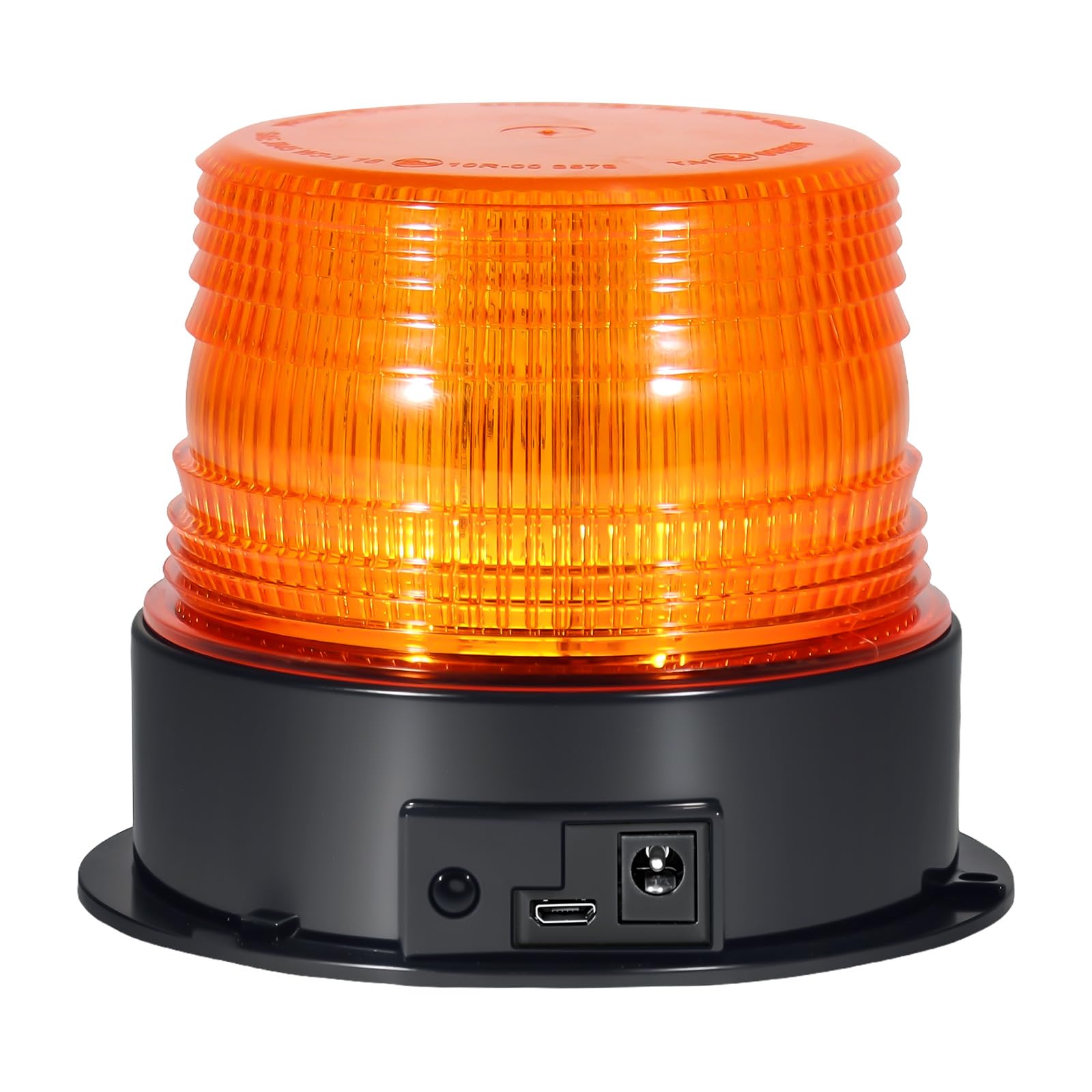 Photo 1 of ANTOM Magnetic Wireless Beacon Light, Rechargeable Emergency Flashing Warning Battery Operated Strobe Lights for Truck Vehicle, with 12-24v Cigarette Lighter Plug, Amber