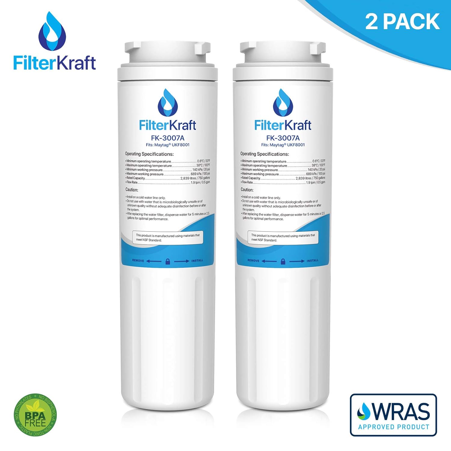 FilterKraft FK-3007A cartucho de filtro de agua interno compatible ...